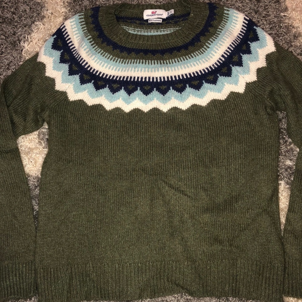 Vineyard vines cashmere sweater